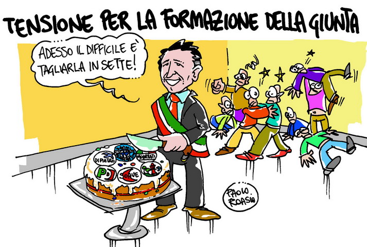 Tensione per la formazione della Giunta