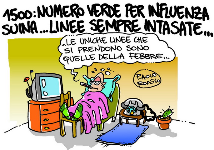 1500: numero per le influenze suine