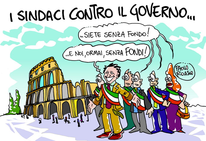 I sindaci contro il Governo