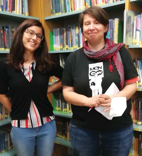 Due nuove bibliotecarie
