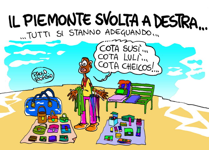 Il Piemonte svolta a destra