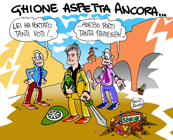 Ghione aspetta ancora