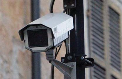 Preparativi per la videosorveglianza
