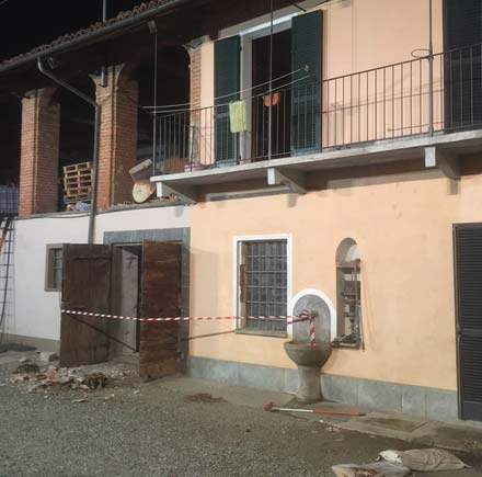 Esplosione in cascina, un ferito grave