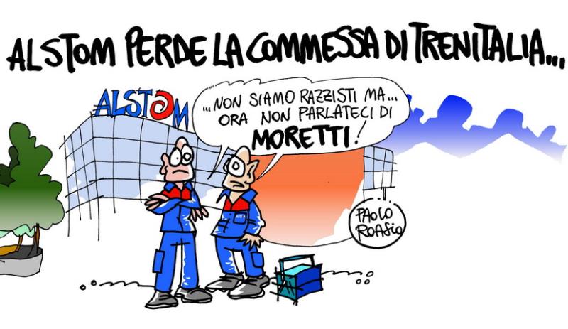 Alstom perde Trenitalia