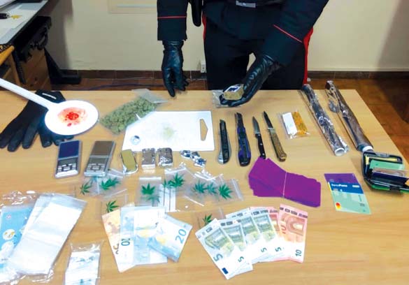 Calzolaio racconigese arrestato per droga