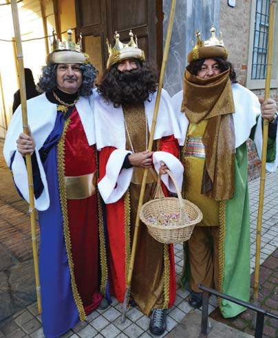 Il Natale in strada