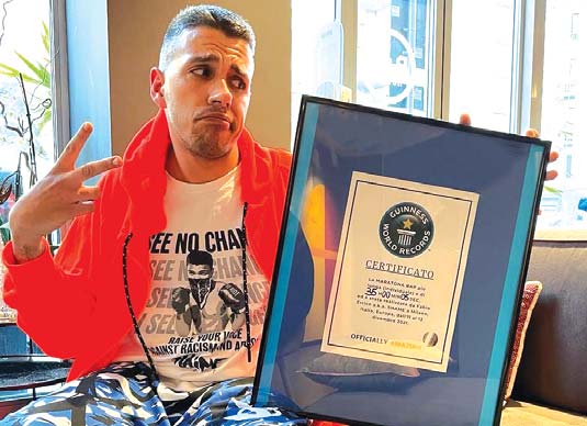 Shame: Guinness di trentacinque ore