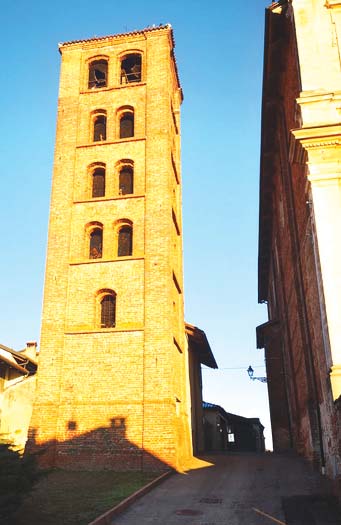 Lavori di pulizia alla torre