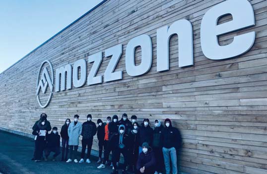 Futuri geometri ospiti al Mozzone