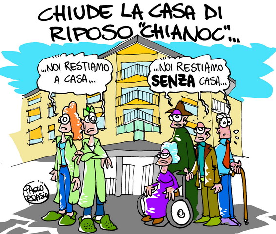 Chiude la Casa di Riposo Chianoc