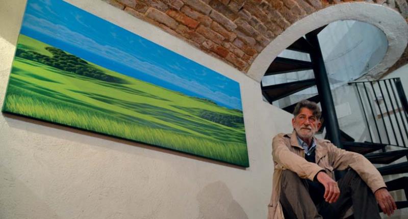 Un pittore iperrealista, Daniele Fissore