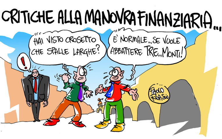 Critiche alla finanziaria