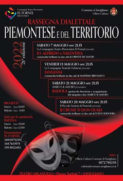 Torna il teatro in piemontese