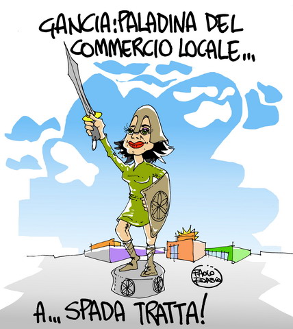 Gancia e il commercio locale