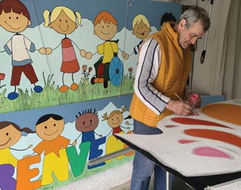 Ora farfalle e folletti accolgono i bimbi