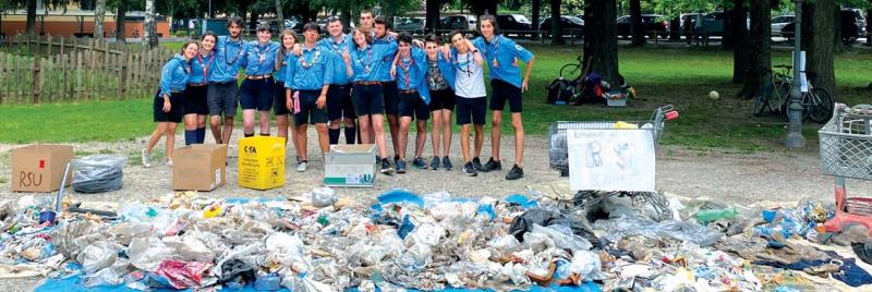 Un Trash carpet al Parco Graneris