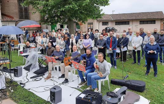 La visita del vescovo salentino