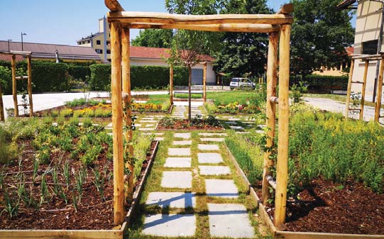 Un giardino che racconta tempi antichi