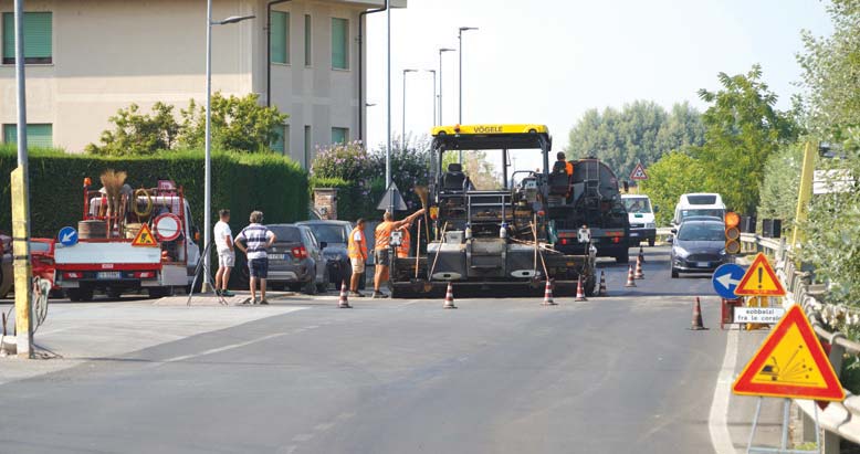 Asfalto nuovo su via Savigliano