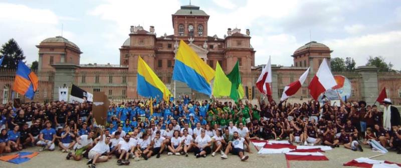 Il Palio si tinge di giallo azzurro