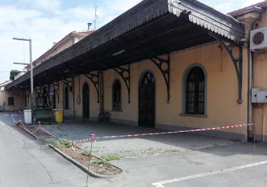 Dello storico bar non rimane nulla