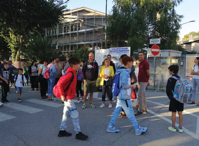 Cantieri e lezioni al Muzzone
