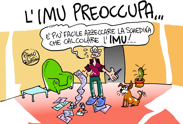 L'Imu preoccupa