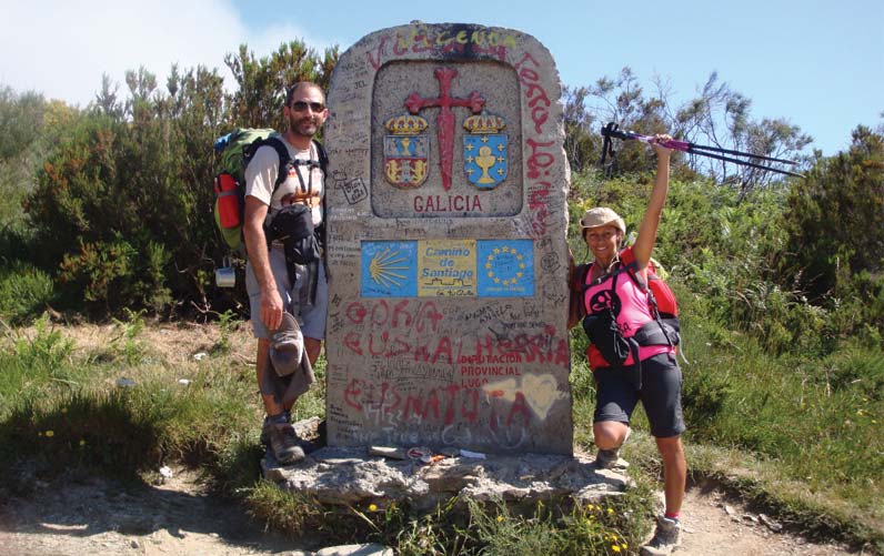 Pellegrini sulla strada di Santiago