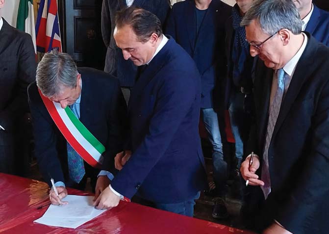 Una firma per il nuovo ospedale