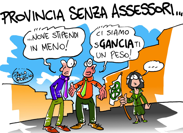 Provincia senza assessori