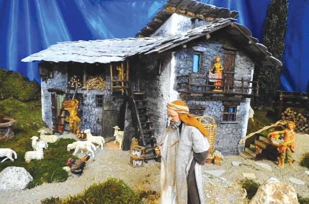Il presepe che dona un senso di pace