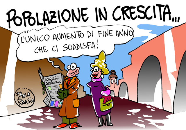 Popolazione in crescita
