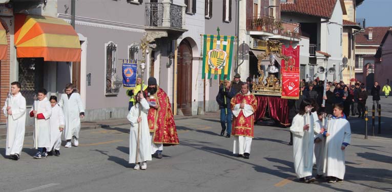 Paese in festa per il copatrono