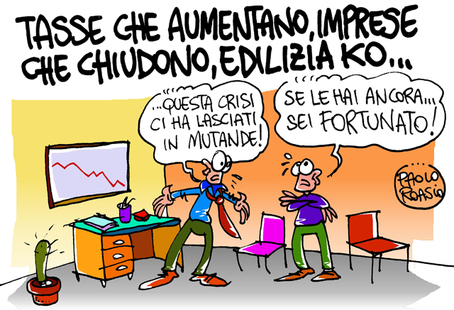 Tasse, imprese, edilizia