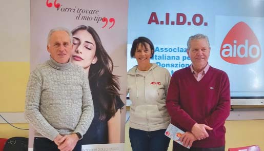 Aido nelle scuole per sensibilizzare