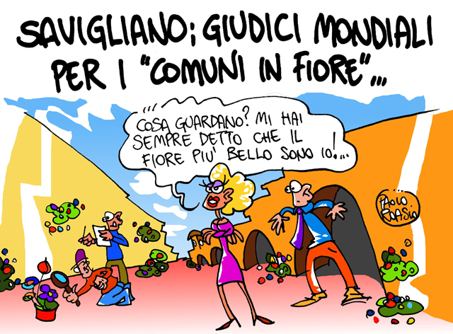 Giudici per comuni in fiore