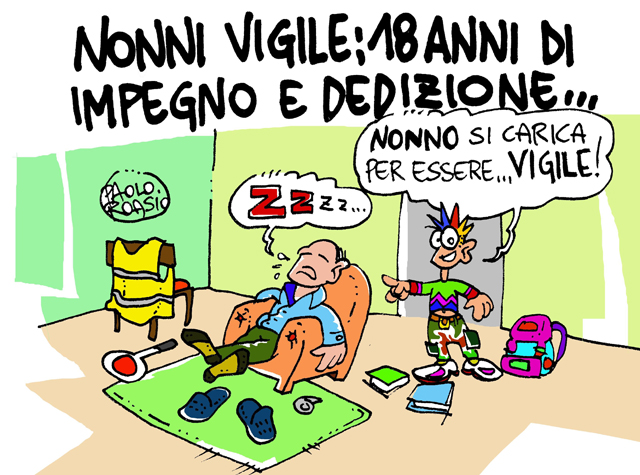 18 anni di Nonni Vigile