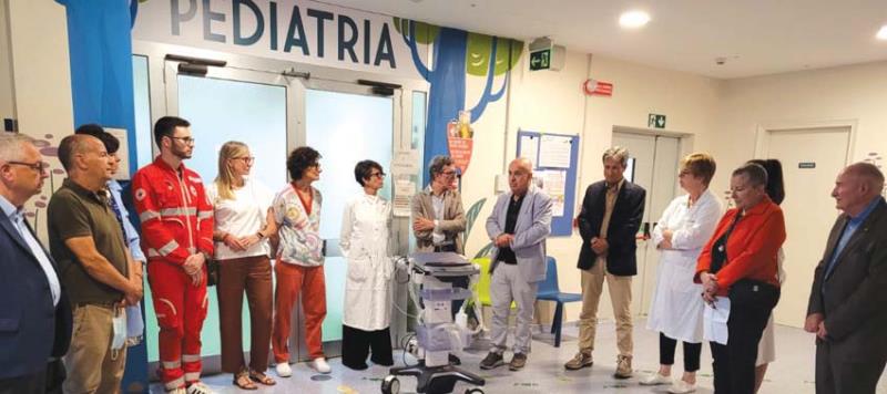 Un ecografo per la Pediatria