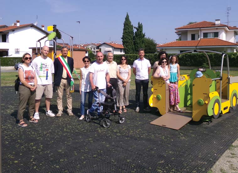 Un parco giochi davvero inclusivo