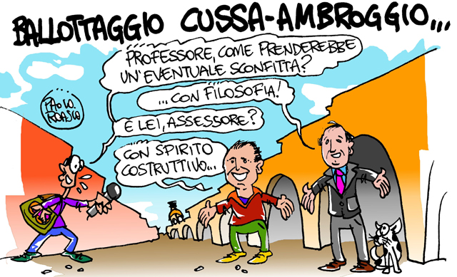 Ballottaggio Cussa-Ambroggio