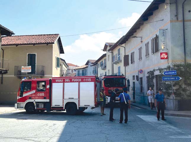 Fuga gas, evacuati