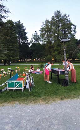 Serate al parco per creare relazione
