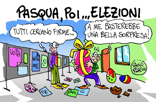 Pasqua, poi... elezioni