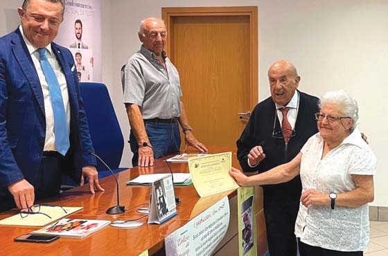 Un premio alla pasticceria Scaraffia