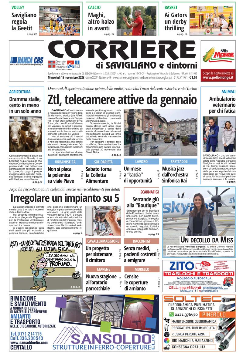 15 novembre 2023