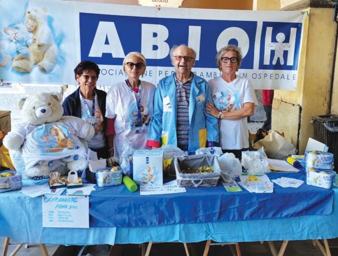 Abio cerca volontari per i bimbi ricoverati