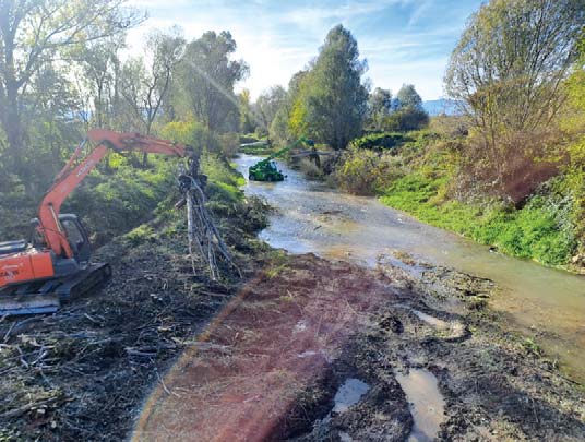 Ripulito il Mellea a Levaldigi