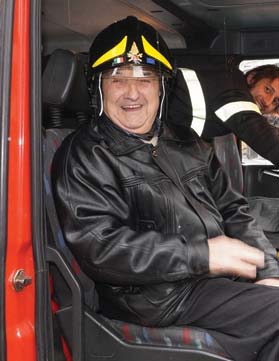 Aveva guidato i pompieri