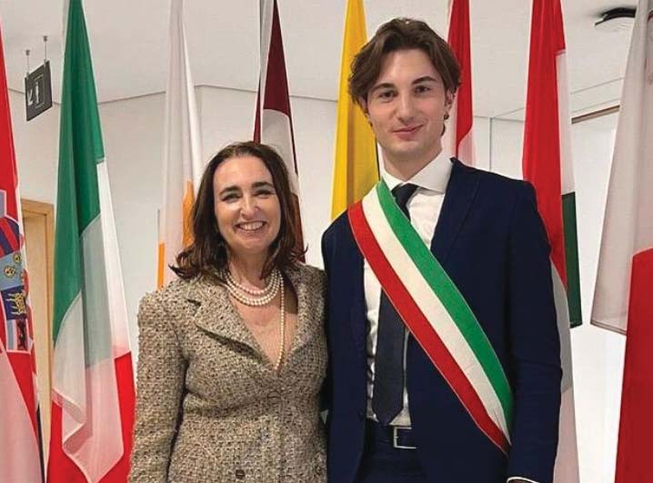 Trasferte europee per il giovane consigliere
